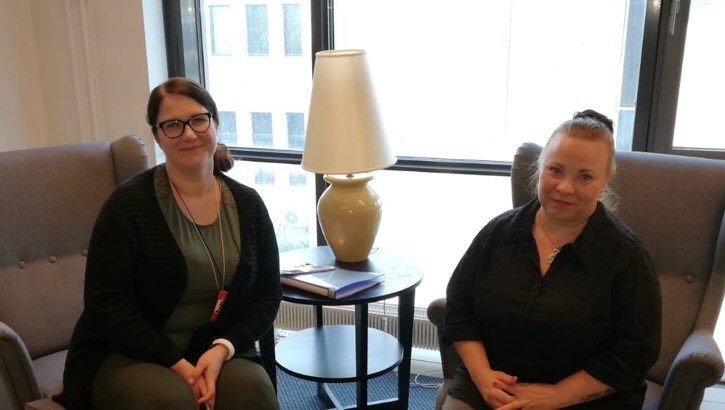 Sanna Åström ja Katri Mero-Väisänen Silta Oy