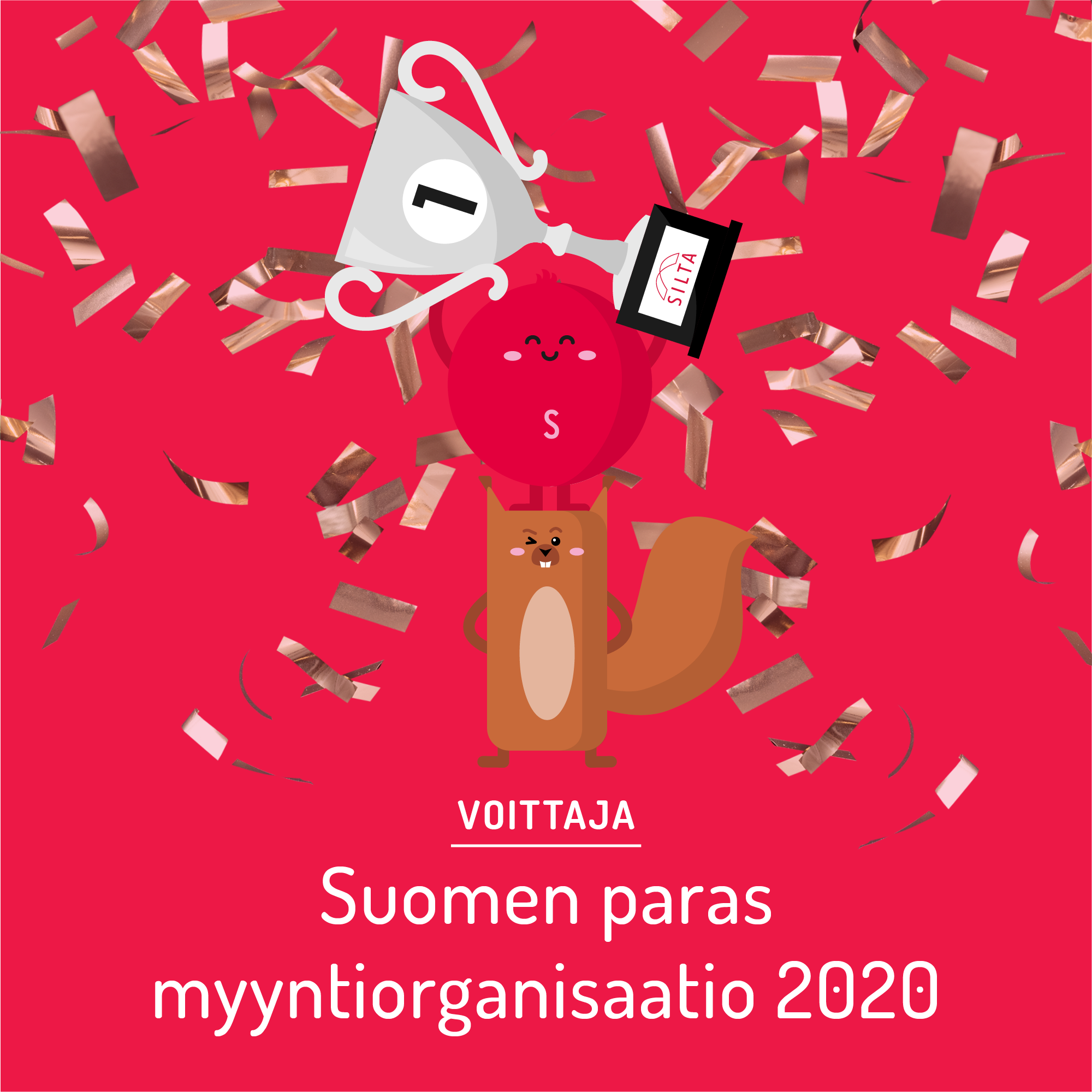 Silta on Suomen paras myyntiorganisaatio -kilpailun voittaja